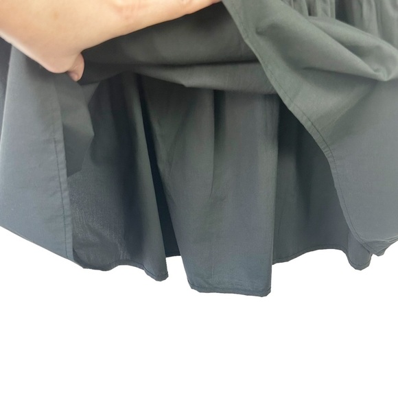 RAILS Ivy Organic Cotton-Blend Mini Dress NWT Long Sleeve Tiered Drawstring XS - Picture 10 of 16